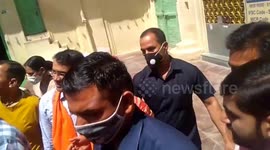 Bollywood Actress Kangana Ranaut Offers Worship In Shrinathji Temple In Nathdwara, Rajasthan, India