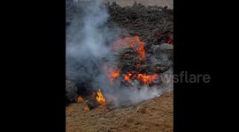 Iceland: Onlookers Get Extremely Close To Fagradalsfjall Volcano Lava