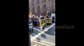 UK: Hundreds Join Kill The Bill Protest In Leeds, England