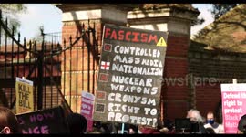 Kill The Bill protest took place in Finsbury Park, London, UK