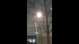 How about a street light on a rainy evening for fresh air and my mind?