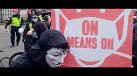 Multiple arrests and scuffles at London 'Kill the Bill' protest