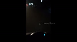 Drunk fails the driver will fall downhahahahahahahahhahahahahahahaha
