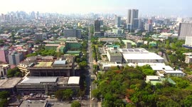 Easter and another week of virus lockdown empties streets of Quezon City