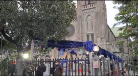 Security of the Katedral Church in Jakarta During Easter, Masses take place safely and solemnly