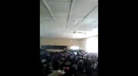 Overcrowded lecture hall in The University of Lagos, Nigeria.