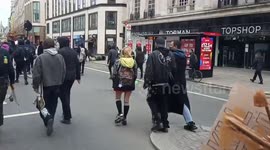 KillTheBill protesters destroy road works