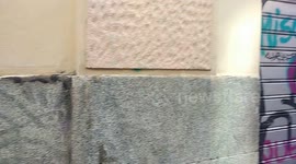 Vandalizada la sede cogam en Madrid, España contra la ley trans