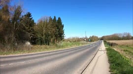 Hyperlapse captures 10.7 mile walk around a rural area in Leeds, West Yorkshire
