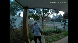 'Delivery Fail Caught on Camera | Parcel Stolen from Outside the House'