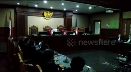 Businessman Djoko Tjandra sentenced to 4.5 years in prison in Jakarta, Indonesia