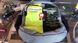 Indian student invents an anti-corona smart school bag