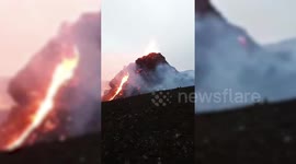 'Magnificent View of the Reykjanes Volcano Erupting (2021) 
'