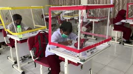 School Exams in Palu, Indonesia by Implementing Health Protocols to Prevent Coronavirus