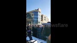 US: DMX Fans Gather Outside White Plains Hospital After The Rapper Suffered A Heart Attack