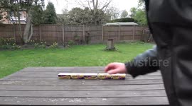 Sped Up Cadbury Caramel Easter Egg Pyramid