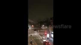 France: Unusual Cold Air Mass Brings April Snow Over Country