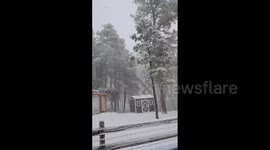 US: Storm System Brings April Snow To Denver Metropolitan Area, Colorado 3