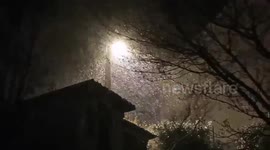 France: Unusual Cold Air Mass Brings April Snow 3