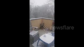 France: Unusual Cold Air Mass Brings April Snow 4