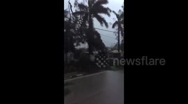 Indonesia: aftermath of tropical cyclone in Lembata