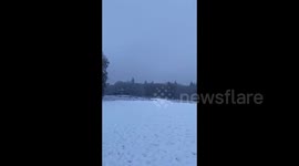Netherlands: Rare April Snowfall Blankets Many Parts Of Europe
