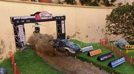Portuguese man's impressive diorama of rally race is incredibly detailed