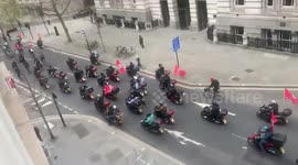 UK Deliveroos go on strike to demand fair pay