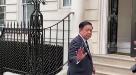 Ex Myanmar Ambassador to the UK returns to embassy