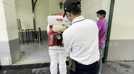Thai bars sprayed with disinfectant as British strain of Covid-19 cases surge
