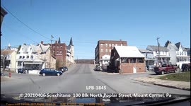Stop sign means nothing to this driver
