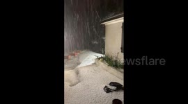 Severe thunderstorm brings hail and strong wind to parts of Virginia