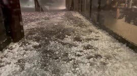 Springtime storm brings severe weather and marble-sized hail to Central and East Texas
