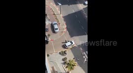 Sirens blare to honor holocaust victims in Tel Aviv, Israel