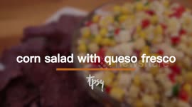 This Delicious Corn Salad with Queso Fresco is Really Refreshing!