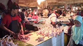 Chicken and meat prices rise ahead of Ramadan in Indonesia