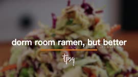Healthy Eating Made Easy with This Ramen Noodle Chicken Salad