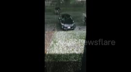 US: Springtime Storm Brings Severe Weather And Marble-Sized Hail To Central And East Texas 5