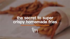 How You Can Make Super Crispy Fries at Home