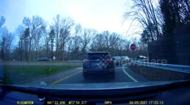 Fender Bender On The Merritt On Ramp (Hamden, Connecticut) Exit 61