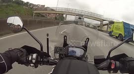 'Attempted Robbery of Triumph Tiger 800 Leads to High-Speed Chase on a Highway in Brazil'