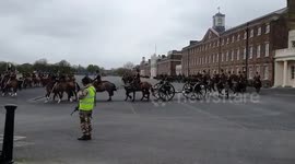 UK: Gun Salutes Mark The Death Of Prince Philip Across Country