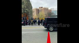 US: Fans Gather, Create Makeshift Memorial For DMX Outside NY Hospital Following His Death 2