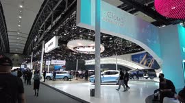 Guangzhou Auto Show in November, 2020, China, first auto show after Covid-19 outbreak