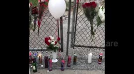US: Fans Gather, Create Makeshift Memorial For DMX Outside NY Hospital Following His Death 3