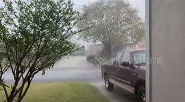 US: Pea-Sized Hail Storm Hits Southern Florida