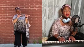 Inspiring clip of deaf American woman performing Zetta Bytes 'When the rain falls'