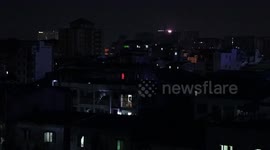 Flash light public strike movement around the country in Myanmar