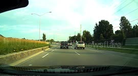 Dashcam Footage Shows Shocking Car Crash in London, Ontario