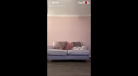 'Girl gets Knocked Off a Skateboard by Friend (Funny)'